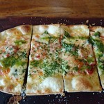 ばらの木 - ランチプレートのピザ