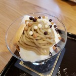 桜井甘精堂 茶菓 幾右衛門 - マロンパフェ