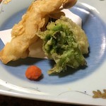 崖の湯 薬師平茜宿 - 蕗の薹が最高
