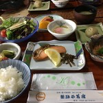 崖の湯 薬師平茜宿 - 朝ごはん