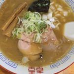 麺武者 - 限定 濃厚ニボシ白湯（800円）