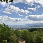 亀屋重久 - ［2019/04］宇多天皇陵からは京都の町がきれいに見えます。