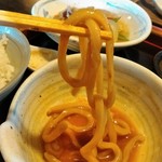 喜作 - 無塩打ち煮込み麺でカルボ