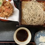 櫻屋 - 【2019.4.20】桜天ぷらそば1550円