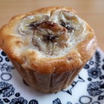 食堂ヒトト - 米粉のバナナマフィン(300円)
