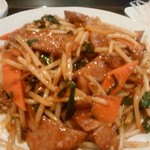 中国料理 王記 - レバーニラ定食600円