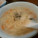 中国料理 王記 - レバーニラ定食600円