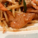 中国料理 王記 - レバーニラ定食600円