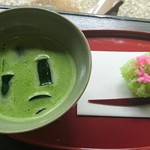彩翔亭 - 冷まっ茶セット