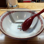 自家製麺 くろ松 - こんな旨いスープ残しちゃ罰が当たりますよぉ