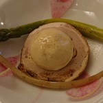 中禅寺金谷ホテル - 栃木しゃもと日光湯葉のテリーヌ　フォアグラのソース