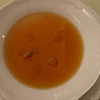 中禅寺金谷ホテル - 季節のコンソメ　湯葉入り