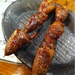 炭火焼鳥ていじ - はつ・塩