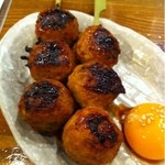 炭火焼鳥ていじ - 月見つくね・たれ