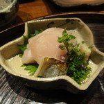 天ぷら 元吉 - ①サゴチのお造り