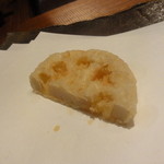 天ぷら 元吉 - ⑩レンコン（本当は2つだけど撮る前に食べちゃった）