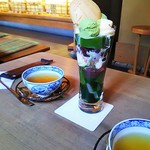 恵那寿や - 抹茶パフェ