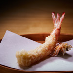 Kakatou Jou - 人気の巻き海老の天ぷら（揚げたて）