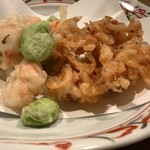 とく山 - かき揚げ、て言ってしまって良いのか？