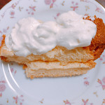 Patisserie fraise - 生クリームたっぷりー！