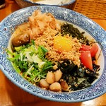 らーめん森や。 - アカモクの辛い混ぜそば