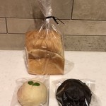 ポワンエリーニュ - 奥からレジェルテ 1/2、ショコラ、フレーズ