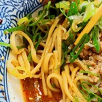 らーめん森や。 - アカモクの辛い混ぜそば