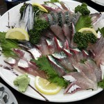 やきとり鳥かつ - さばの刺身！激うま！