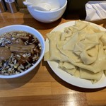 りきどう - つけ麺（凄平麺）玉子　大盛り