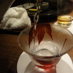 天ぷら 元吉 - 日本酒はお猪口を選べます