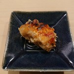 鮨 あらい - ボタンエビの頭