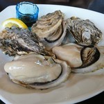 ステーキ・洋食のTANTO屋 - 牡蠣盛り合わせ　2019.5
