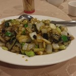 春梅子餐廳 - 野菜のブラックビーンズ炒め(19-05)