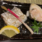 伊な勢 - 焼き物：太刀魚、ハマグリ