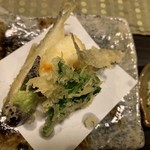 伊な勢 - 伊勢海老、ワカサギ、野菜の天ぷら
