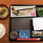 あしたば荘 - 素朴な朝食だけど素材が良いので美味い！