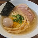 まるわ - 麺がいつもよりちょっとかためのパッツパツでした、最後まで伸びずに美味しく頂きました！