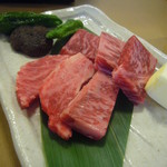 銀座八丁 - 国産牛サーロインステーキの鉄板焼