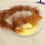 PRIMO - バナナのセミフレッド ブラッドオレンジのチュイル（2019.4）