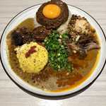 吉田カレー  - ミックス並・豚・ポテトサラダ（限定）・ハンマーカンマー（限定）