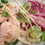 もつ刺し盛り合わせ