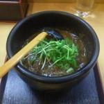 ある意味離れ業、だし汁と混ぜていないカレーうどん・大盛り（700円）