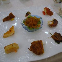 銀座 飛雁閣 - ９種の前菜盛り合わせ