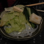 瀬里奈 - 　特選牛しゃぶしゃぶのお野菜・その２です。