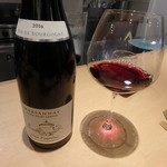 サンプリシテ - ３杯目グラスワイン赤￥1,600