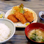 二葉食堂 - マグロカツ定食♪