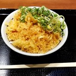 丸亀製麺 - ネギ天かす丼：100円