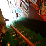 喫茶 マロン - 喫茶室は階段上って2Fへ。