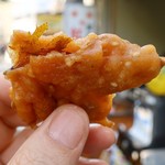 紅葉の天ぷら 河鹿荘 - あげたて｢もみじ天ぷら｣5枚200円