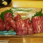 Sushi Kappou Kanda - 馬刺し　1150円